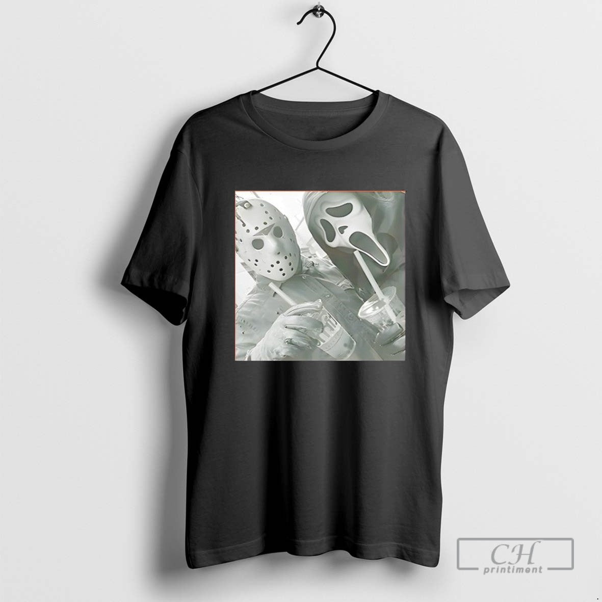 Jason Voorhees X Ghostface Horror Movie Halloween Hoodie Designer