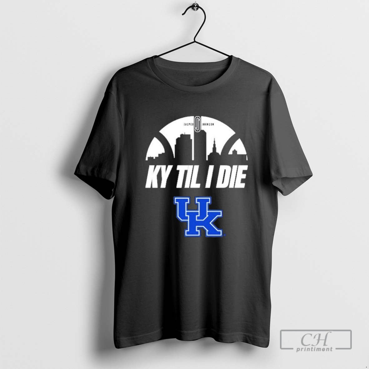 Jasper Johnson Ky Til I Die Skyline Tee Vintage Merch