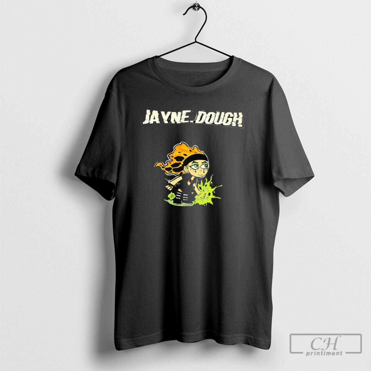 Jayne Dough Cartoon TShirt Modern Apparel