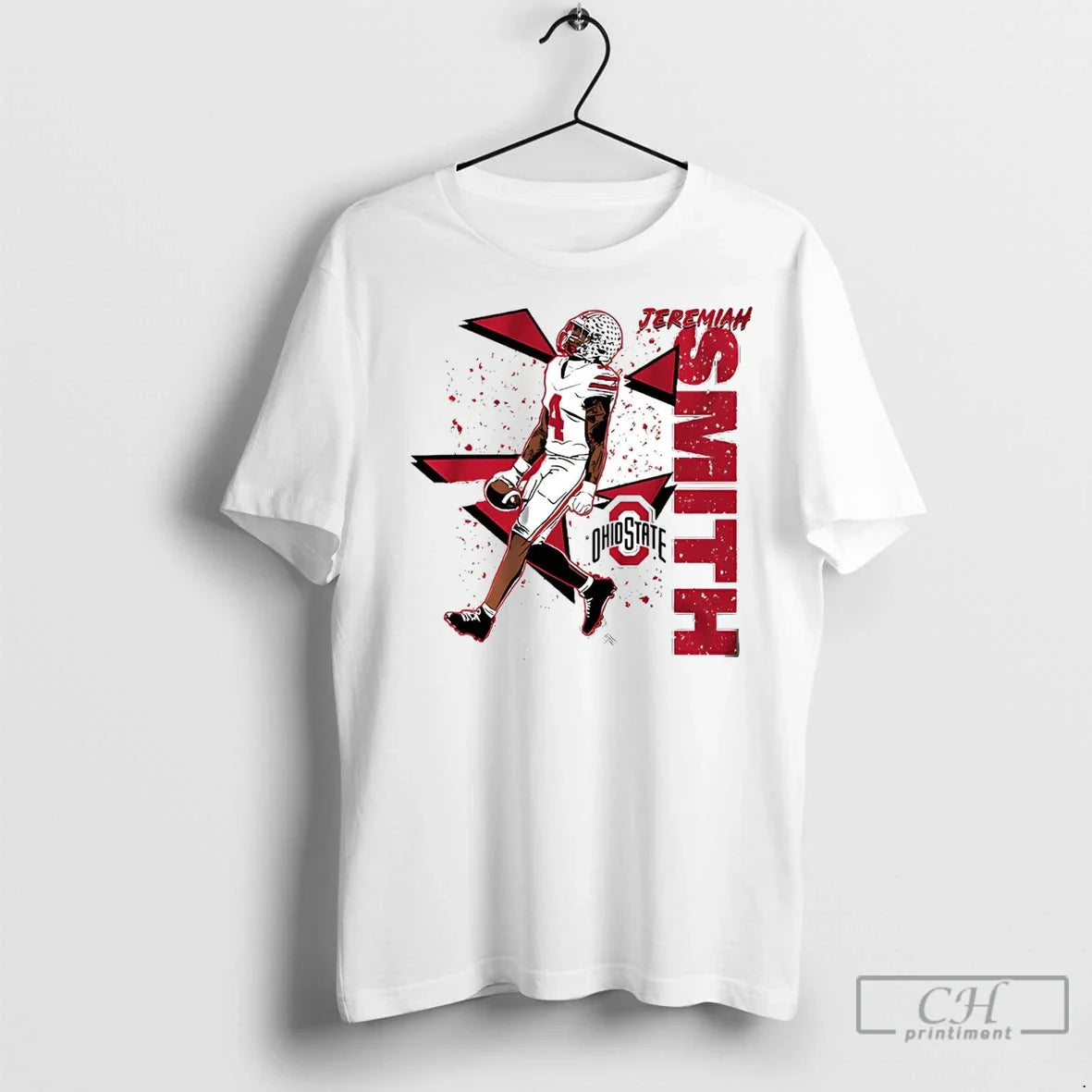Jeremiah Smith Shout 90S Ohio State Football T Shirts Sweatshirt