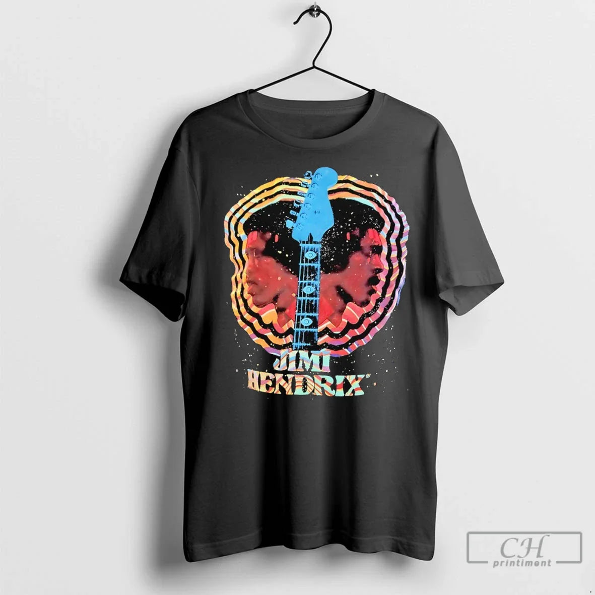 Jimi Hendrix Guitar T Shirts Shirt Classic Outfit