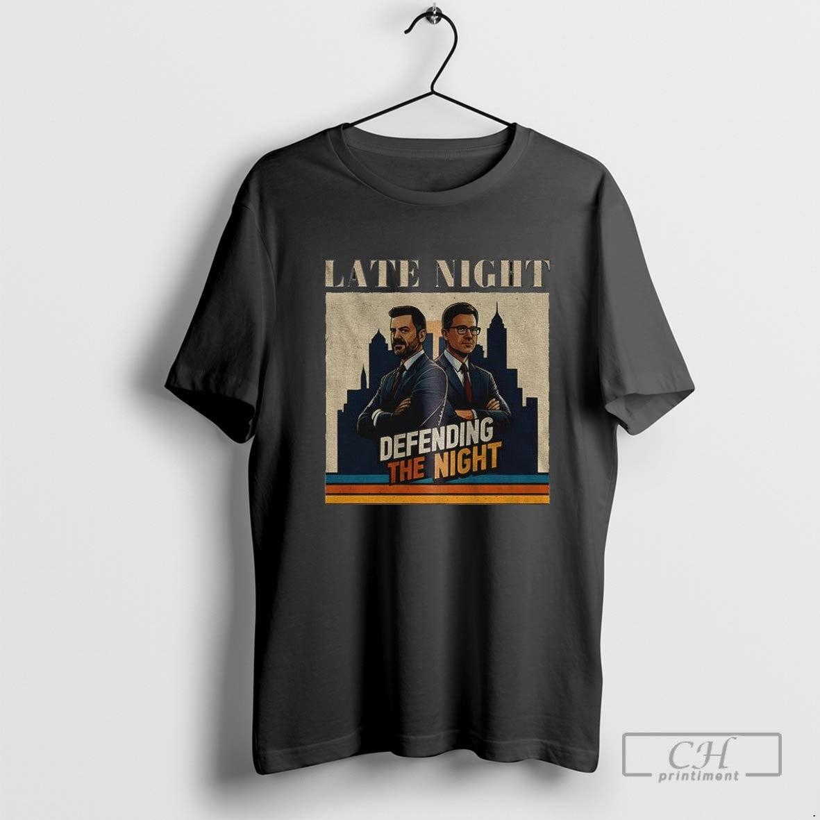 Jimmy Kimmel And Stephen Colbert Late Night Defending Night Long