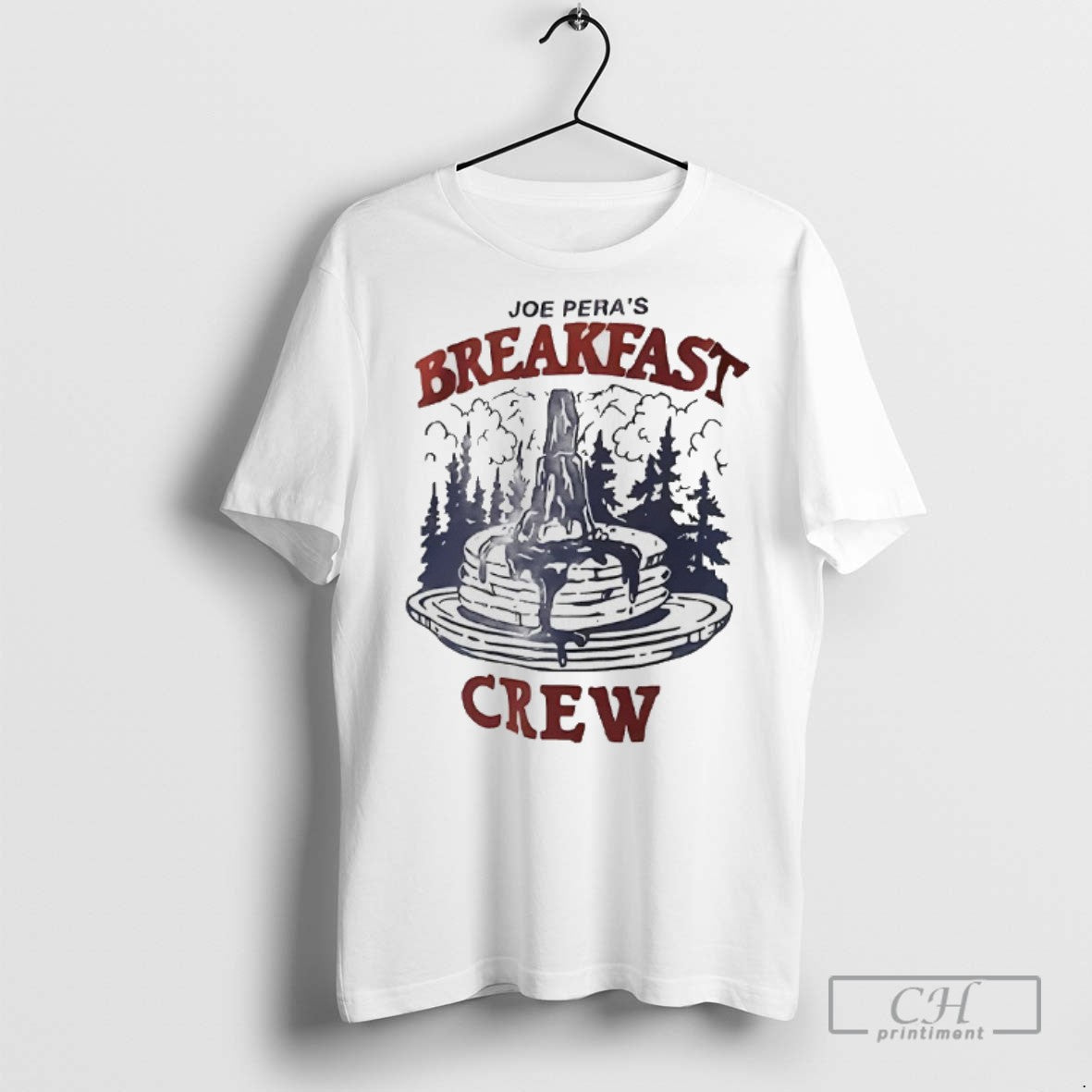 Joe Peras Breakfast Crew T Shirts TShirt Authentic Look