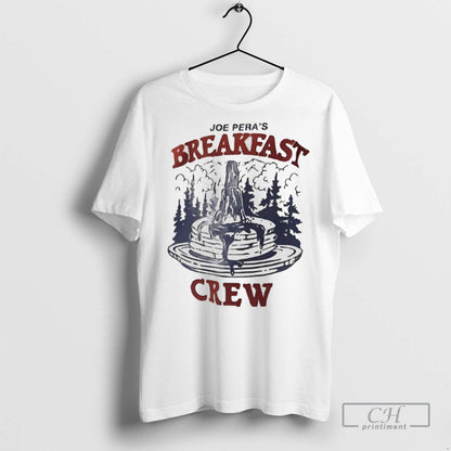 Joe Peras Breakfast Crew T Shirts TShirt Authentic Look
