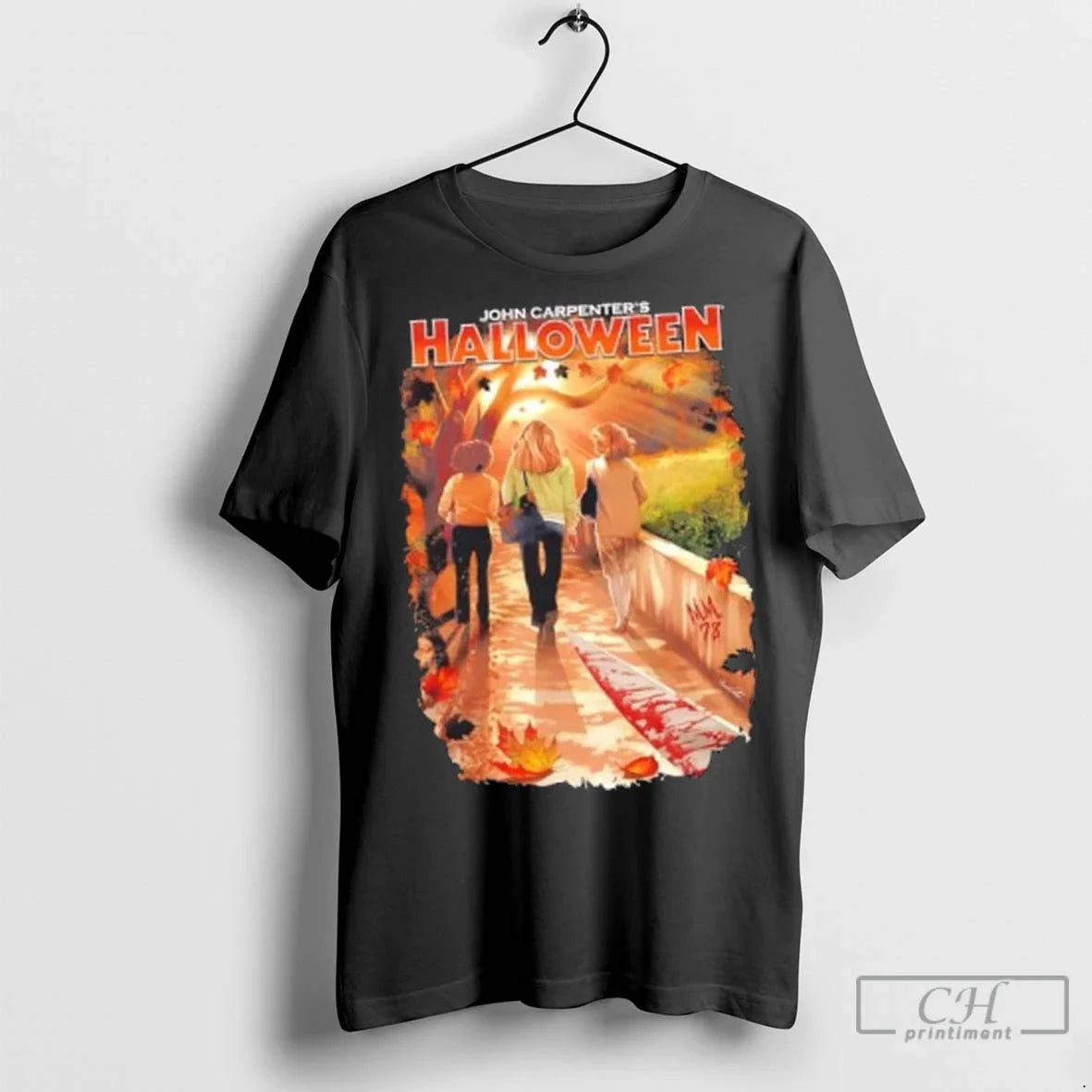 John Carpenters Halloween Fear Shadows Sweatshirt Classic Design