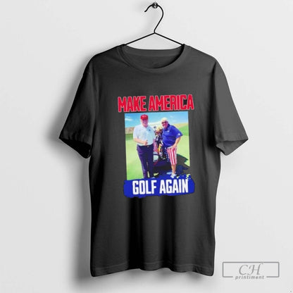 John Daly And Trump Make America Golf Again Shirt Vintage Outfit