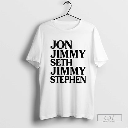 Jon Jimmy Seth Jimmy Stephen Long Sleeve Vintage Gift
