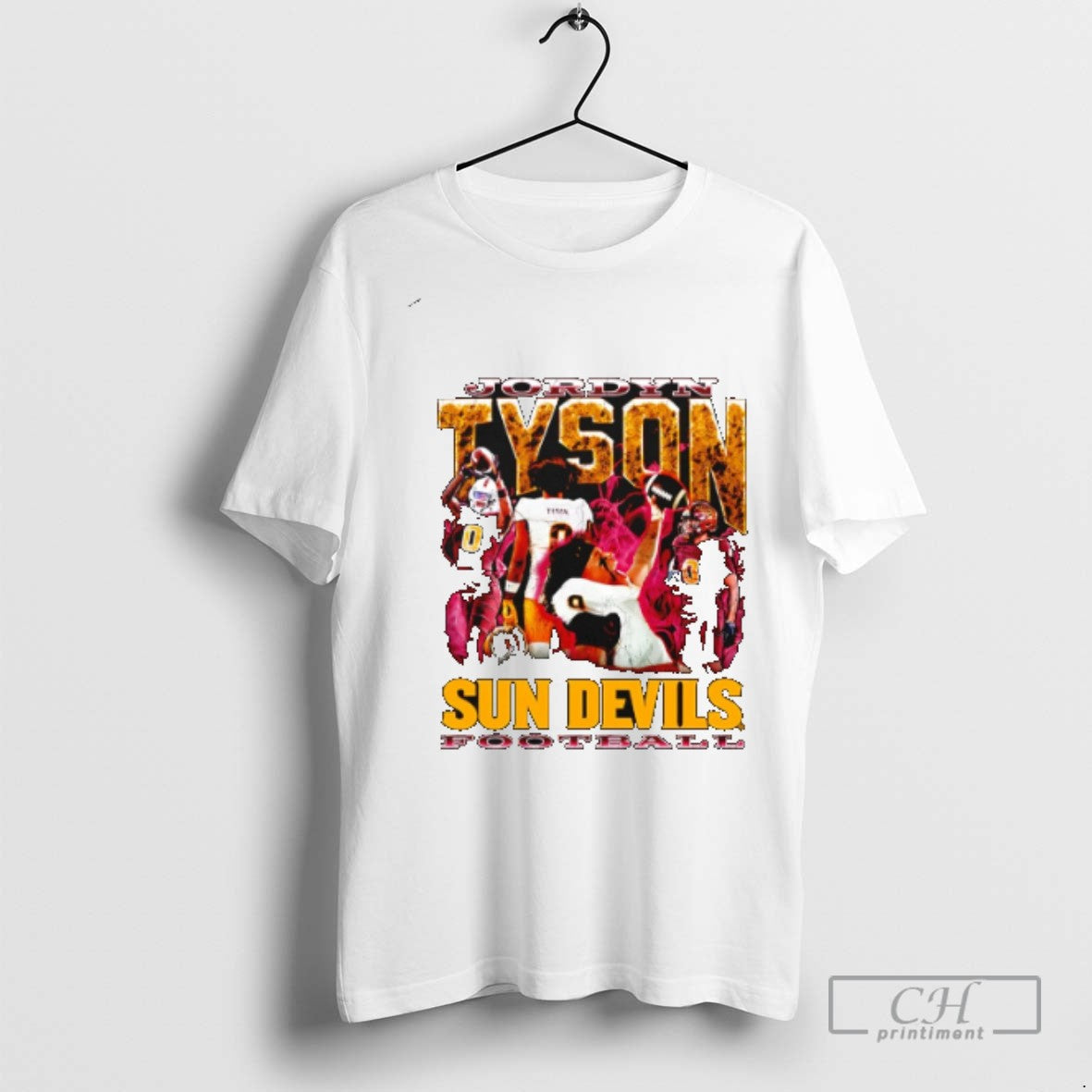 Jordyn Tyson Arizona State Sun Devils T Shirts TShirt Exclusive Design