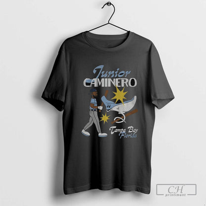 Junior Caminero Tampa Bay Rays Baseball Mlb Tampa Bay Florida Summer