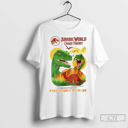 Jurassic World Chaos Theory Prehistoric Wildlife T Shirts Shirt