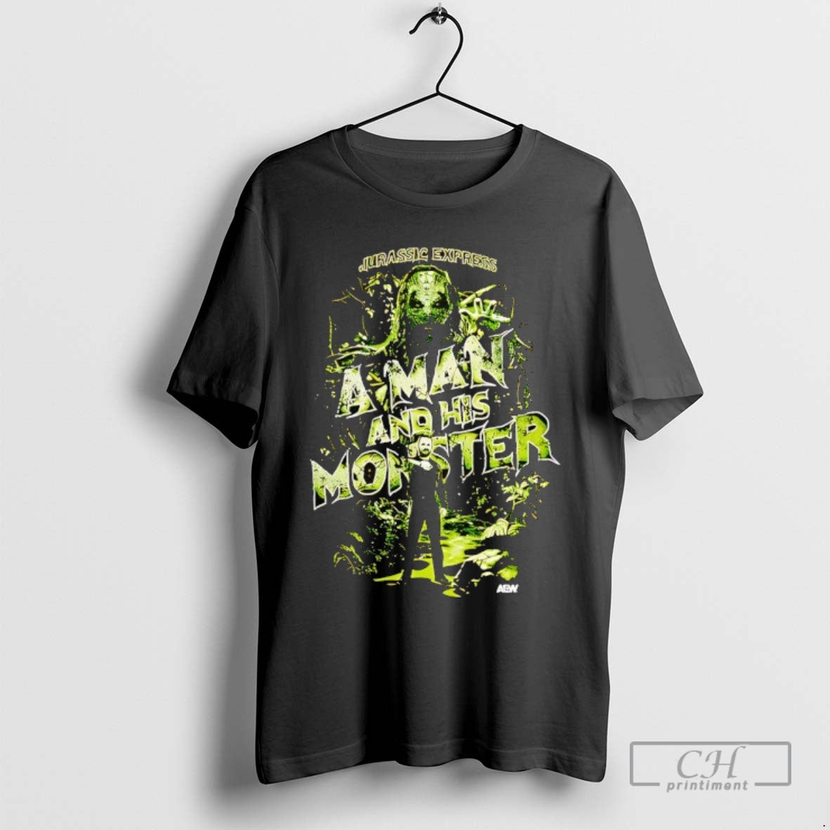 Jurassic Express And His Monster Aew Shirt Exclusive Look