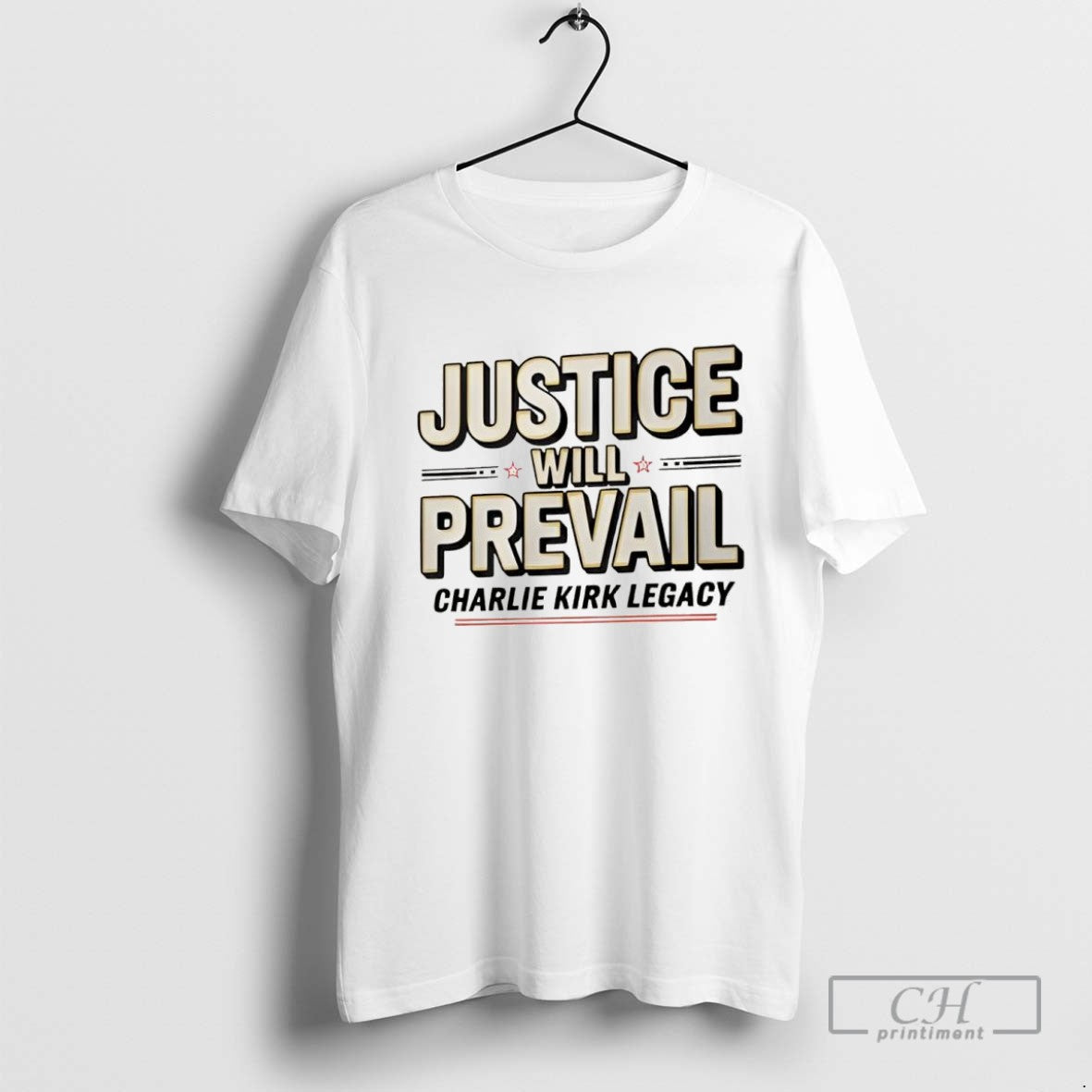Justice Will Prevail Charlie Kirk Legacy Hoodie Premium Fashion