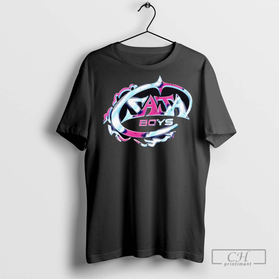 Kpop Demon Hunters Saja Logo T Shirts TShirt Premium Fashion