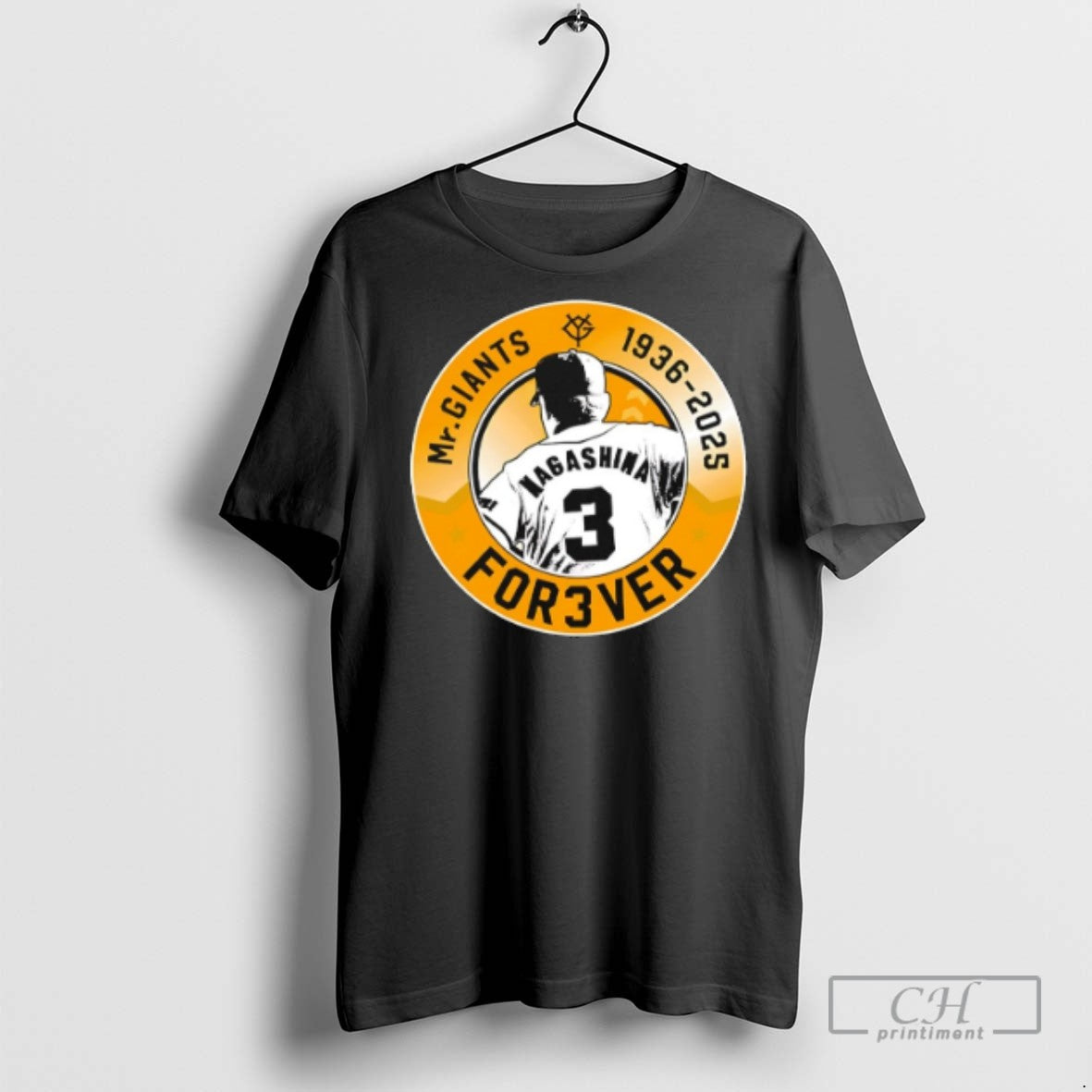 Kagashima Mr Giants 1936 2025 Forever Baseball T Shirts TShirt Retro