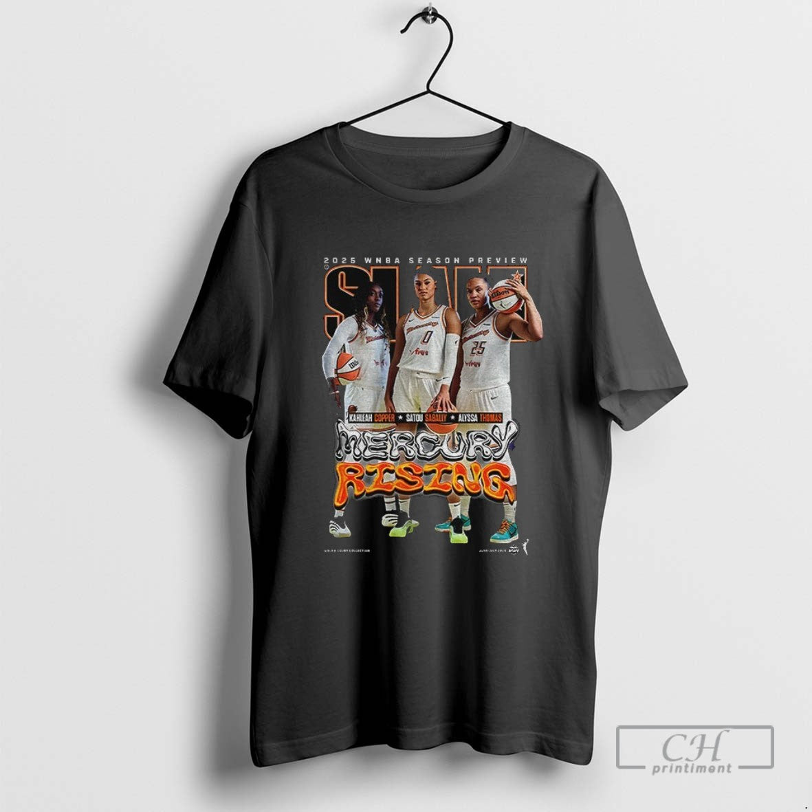 Kahleah Copper Satou Sabally And Alyssa Thomas Phoenix Mercury Rising