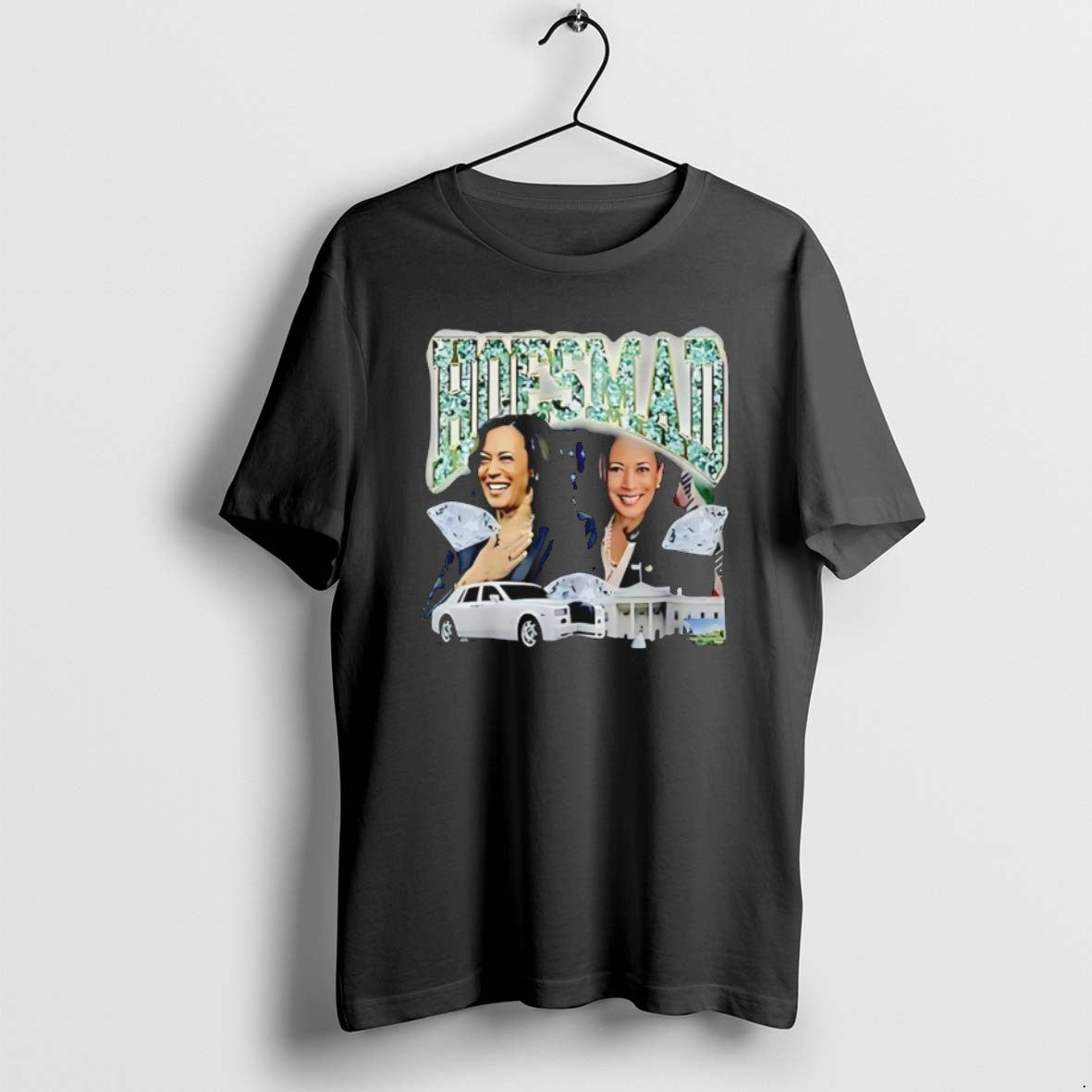 Kamala Harris Hoesmad Diamond T Shirts TShirt Trendy Fashion