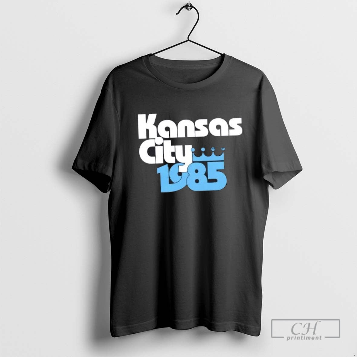 Kansas City 1985 Crown Tee Premium Style