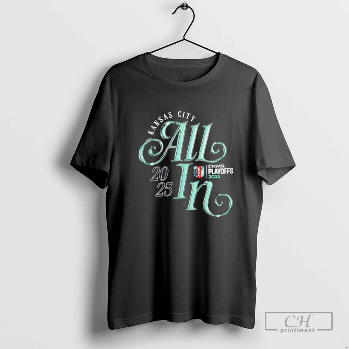 Kansas City Current Nwsl Playoff All 2025 Tee Authentic Design