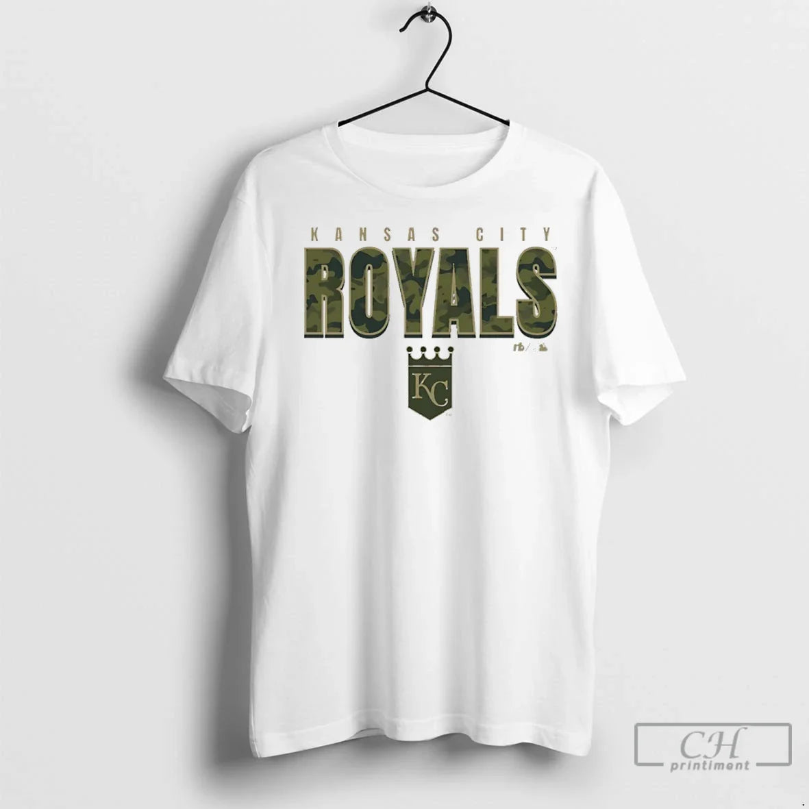 Kansas City Royals Camo Mlb Postseason 2025 T Shirts Long Sleeve