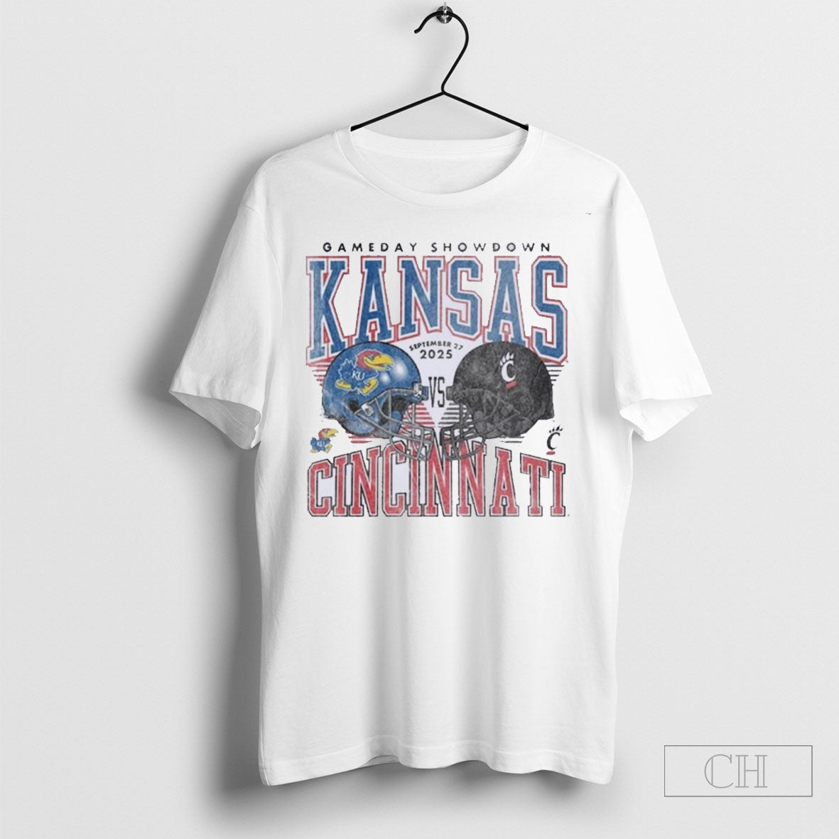 Kansas Jayhawks Vs Cincinnati Bearcats 2025 Gameday Showdown Shirt