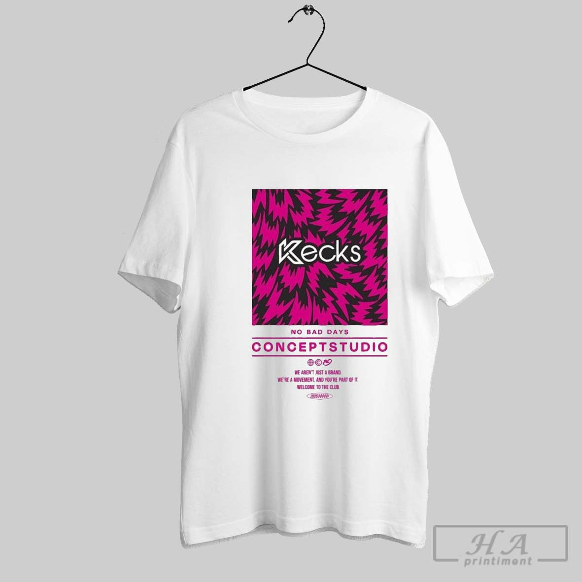 Kecks No Bad Days Concept Studio T Shirts Tee Unique Apparel