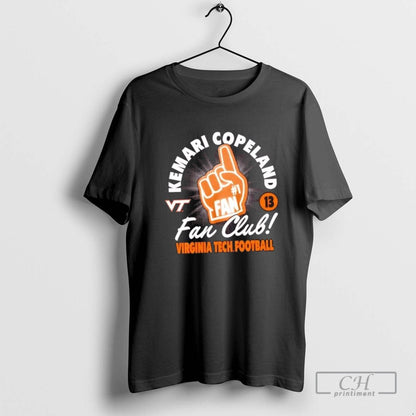 Kemari Copeland Virginia Tech Football Club Shirt Unique Style
