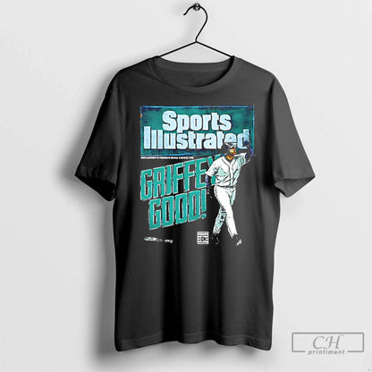 Ken Griffey Jr Sports Illustrated And Seattle Griffey Good T Shirts