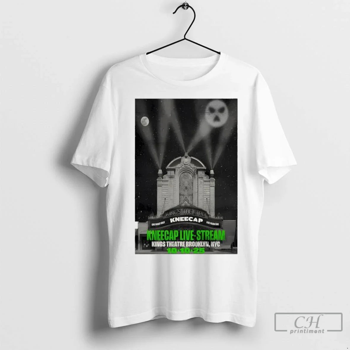 Kneecap Brooklyn Ny Concert 2025 T Shirts Long Sleeve Authentic
