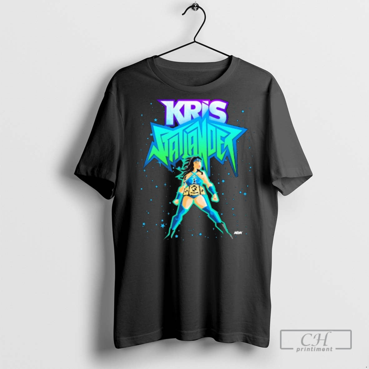 Kris Statlander Star Warrior Aew 2025 T Shirts Hoodie Retro Look