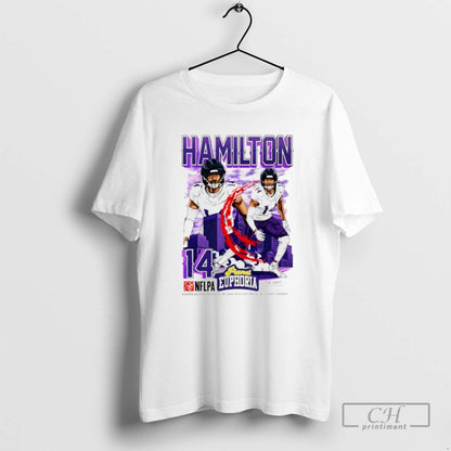 Kyle Hamilton Baltimore Ravens Player Comic T Shirts Sweatshirt