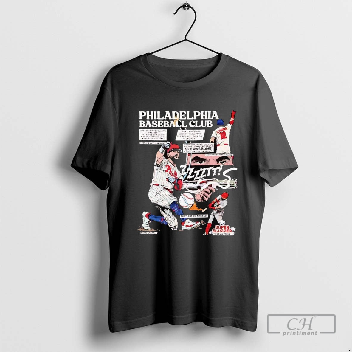 Kyle Schwarber Super Slugger Schwarbomb Philadelphia Phillies Long