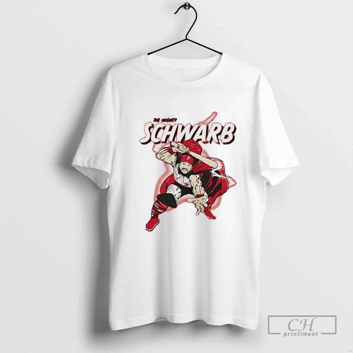 Kyle Schwarber Mighty Schwarb Philadelphia Phillies Tank Top Classic