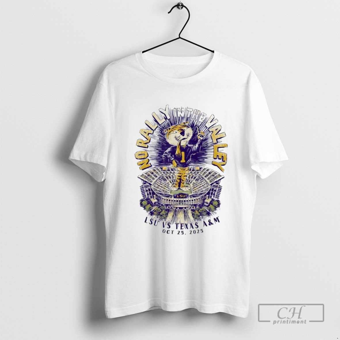 Lsu Vs Texas Am No Rally Valley 2025 Game Day Mascot Tank Top Elegant