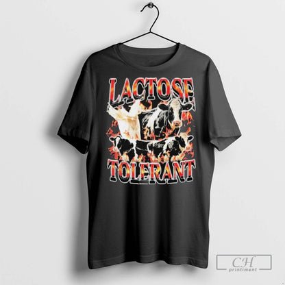 Lactose Tolerant 2 T Shirts Hoodie Authentic Apparel