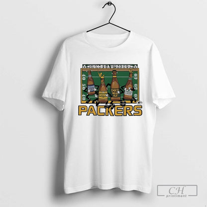 Lambeau Field Bottle Race Green Bay Packers Tank Top Designer Fashion