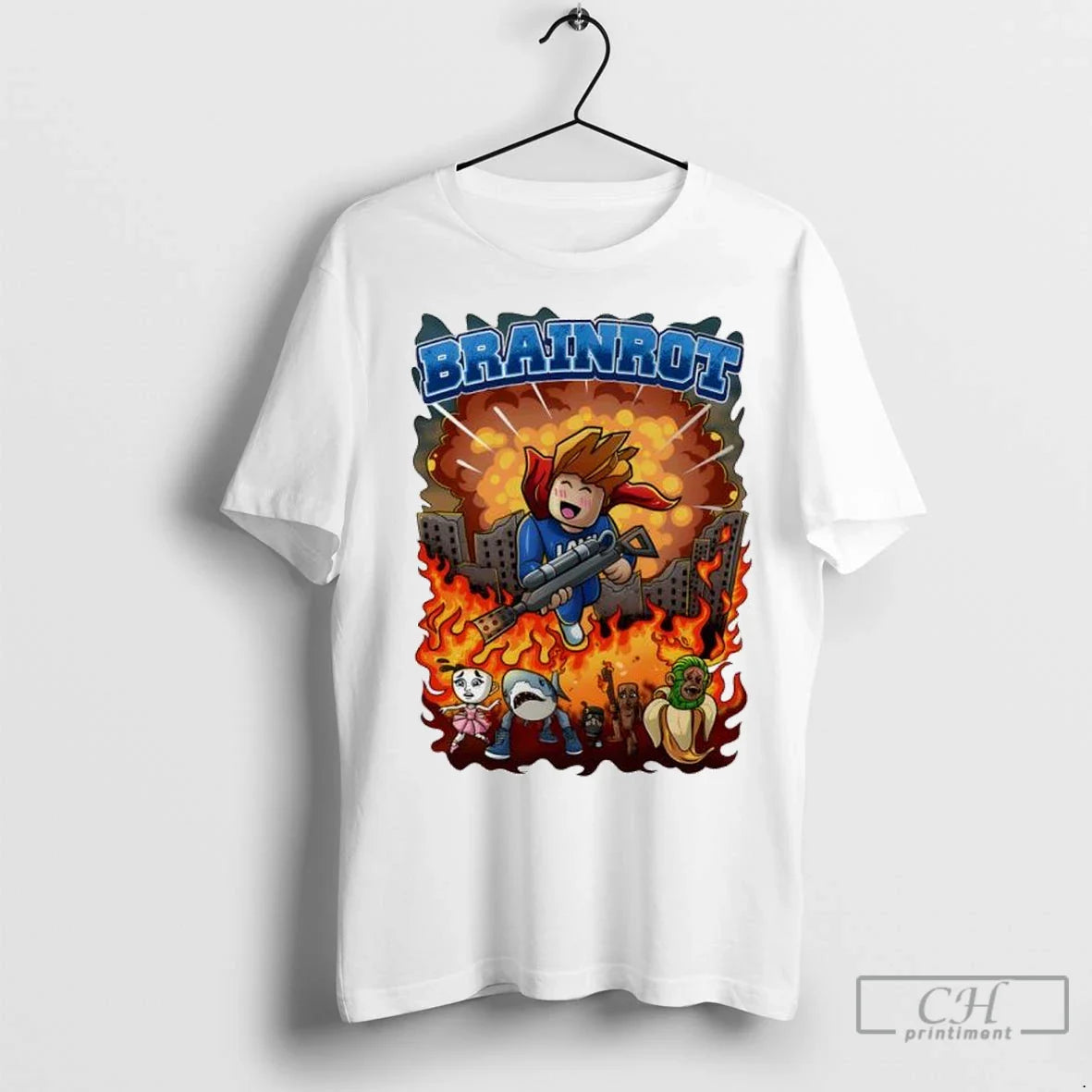 Lami And Emily Brainrot T Shirts Tee Exclusive Apparel