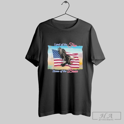 Land Free Home Brave Tee Stylish Collection