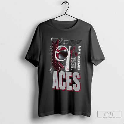 Las Vegas Aces Basketball Wnba Playoffs Power Forward 2025 Hoodie