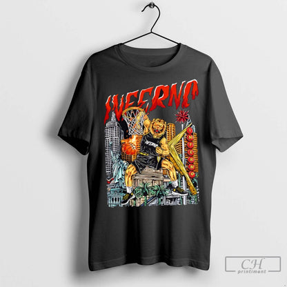 Las Vegas Inferno Fire Paint T Shirts Jpg Tee Vintage Outfit