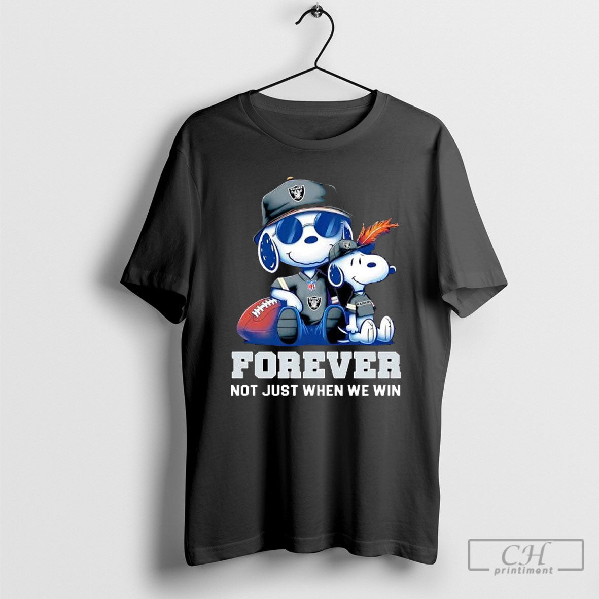 Las Vegas Raiderspeanuts Snoopy Forever Long Sleeve Modern Outfit