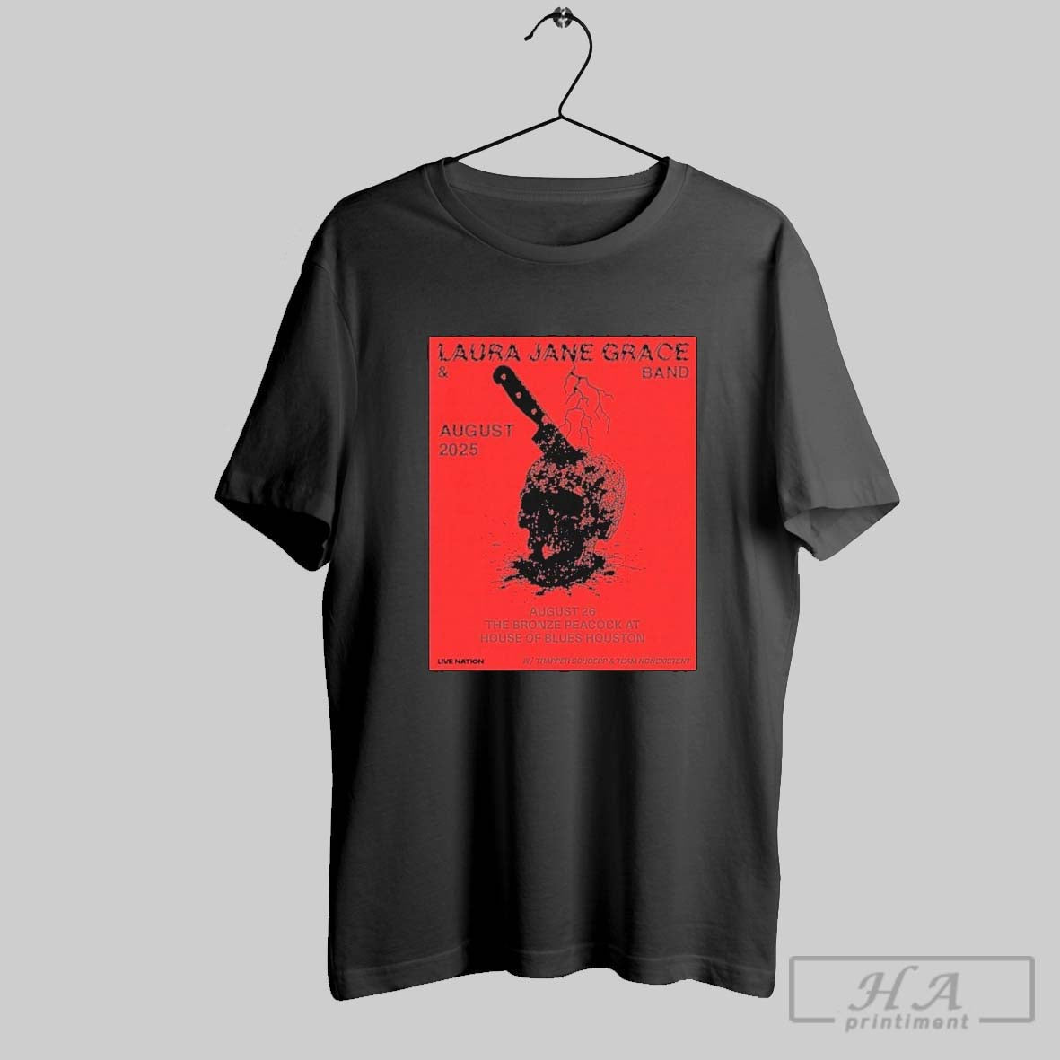 Laura Jane Grace August Tour 2025 Bronze Peacock House Blues Houston