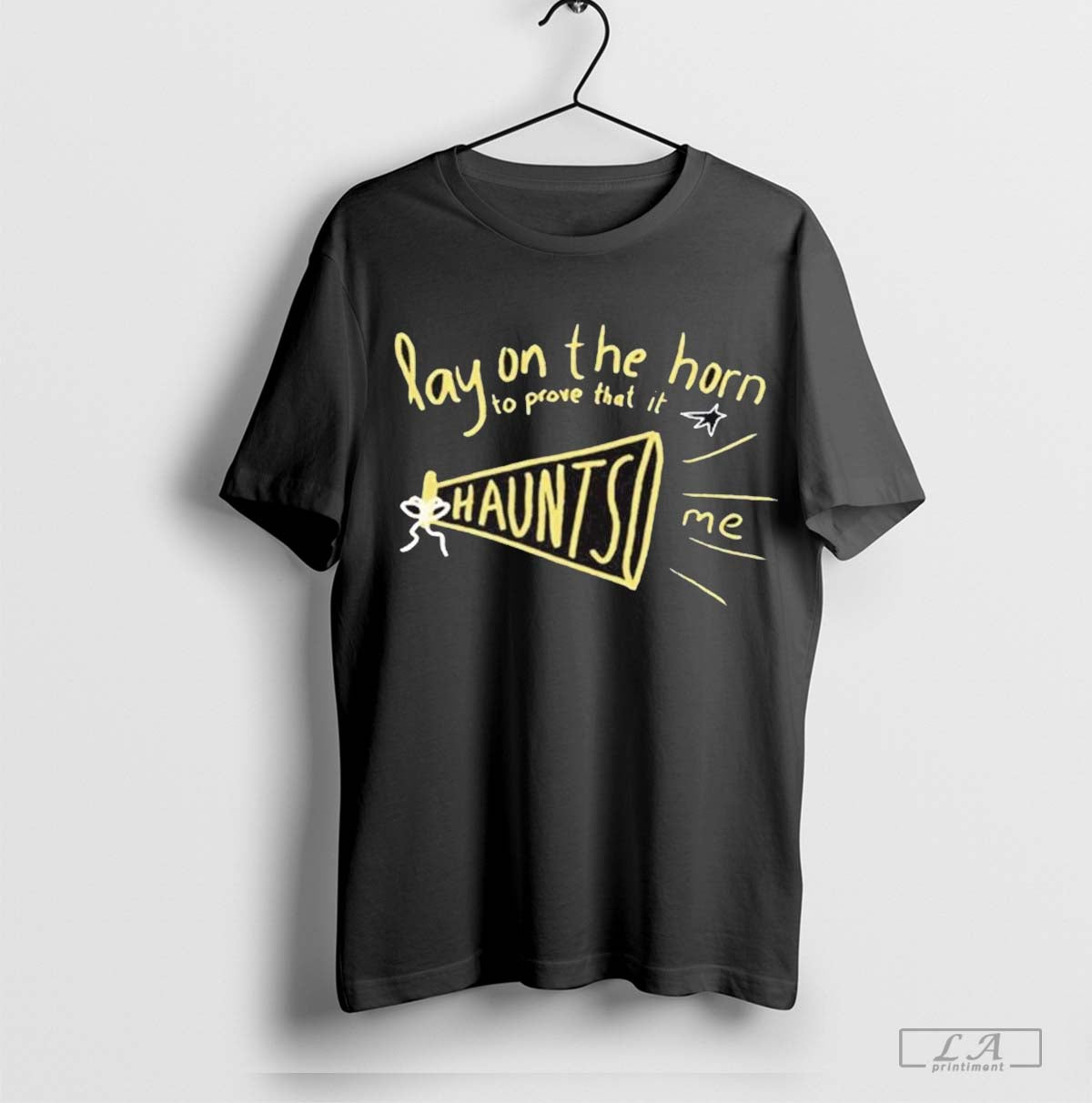 Lay Horn To Prove That It Haunts Me Hoodie Unique Art