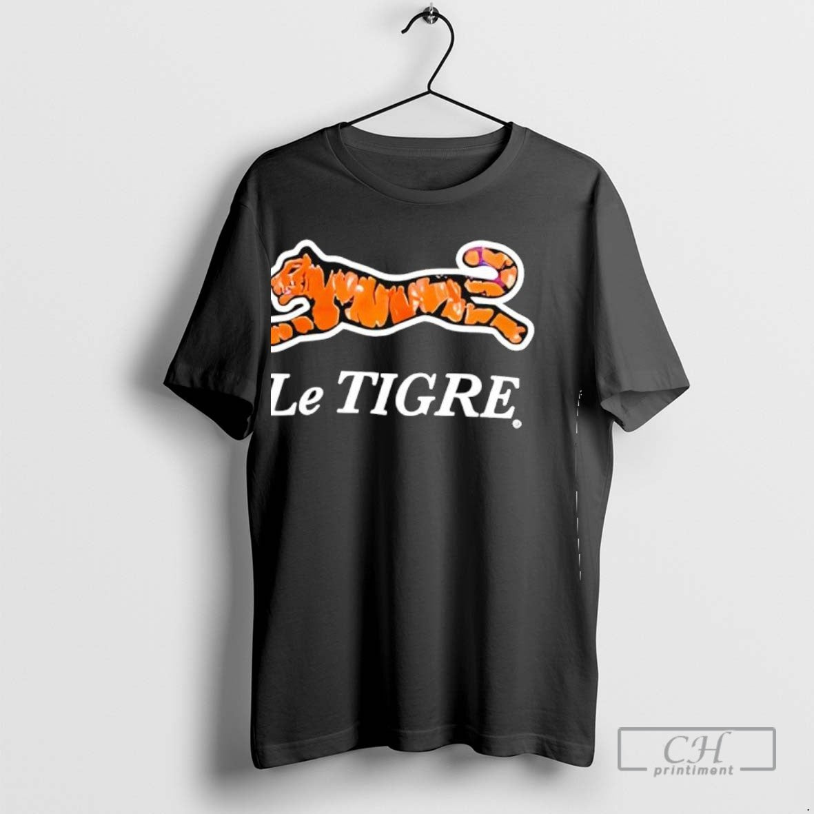 Le Tigre Logo TShirt Vintage Art
