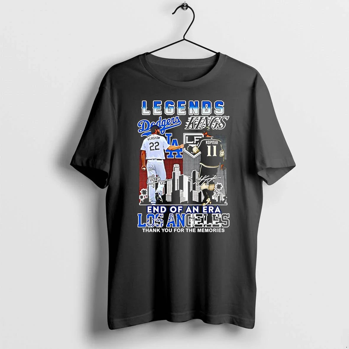 Legends Dodgers Clayton Kershaw Vs Kings Anze Kopitar End Era Los