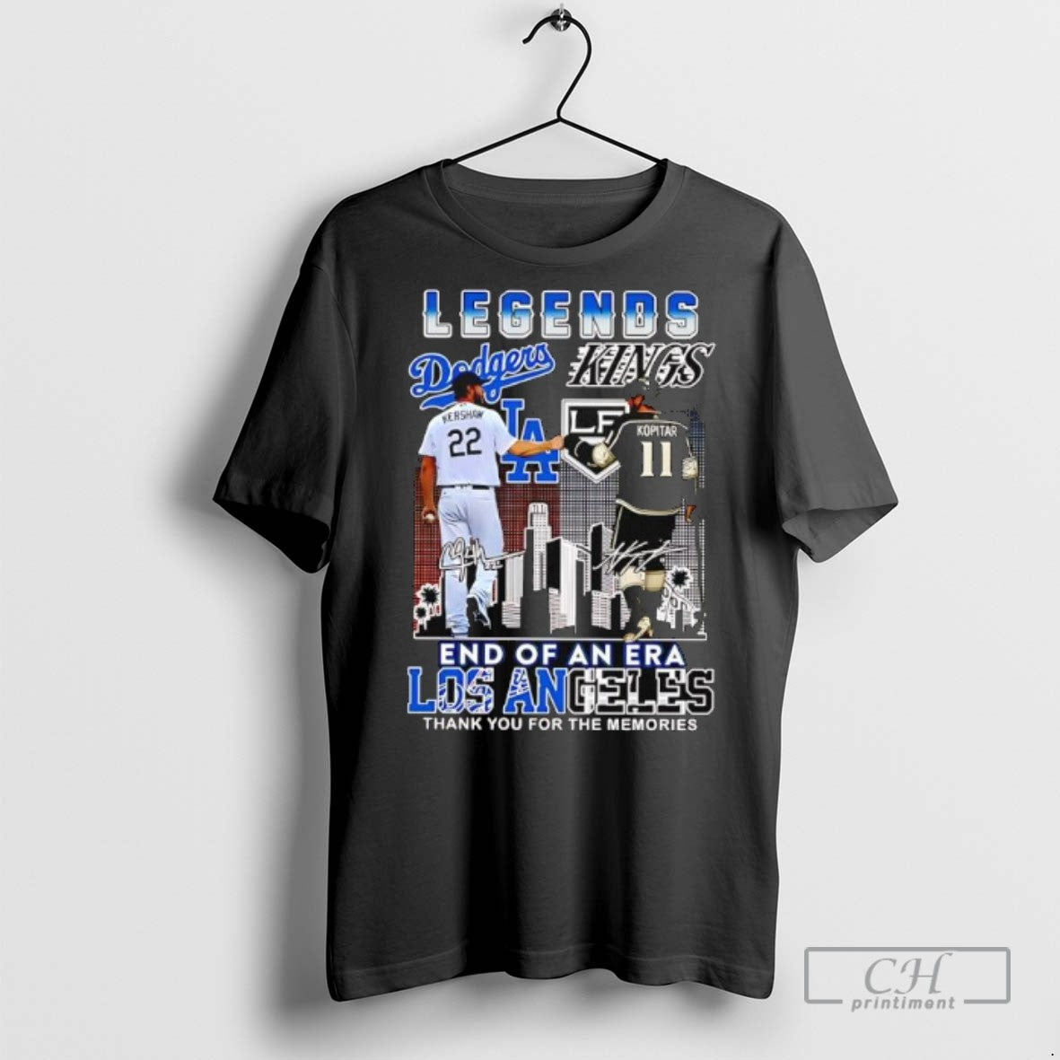 Legends Clayton Kershaw La Dodgers Anze Kopitar La Kings End Era