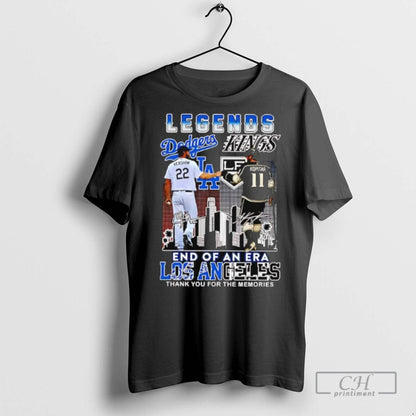 Legends Clayton Kershaw La Dodgers Anze Kopitar La Kings End Era