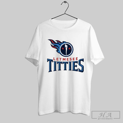 Letmesee Titties X Tennessee Titans Long Sleeve Exclusive Design