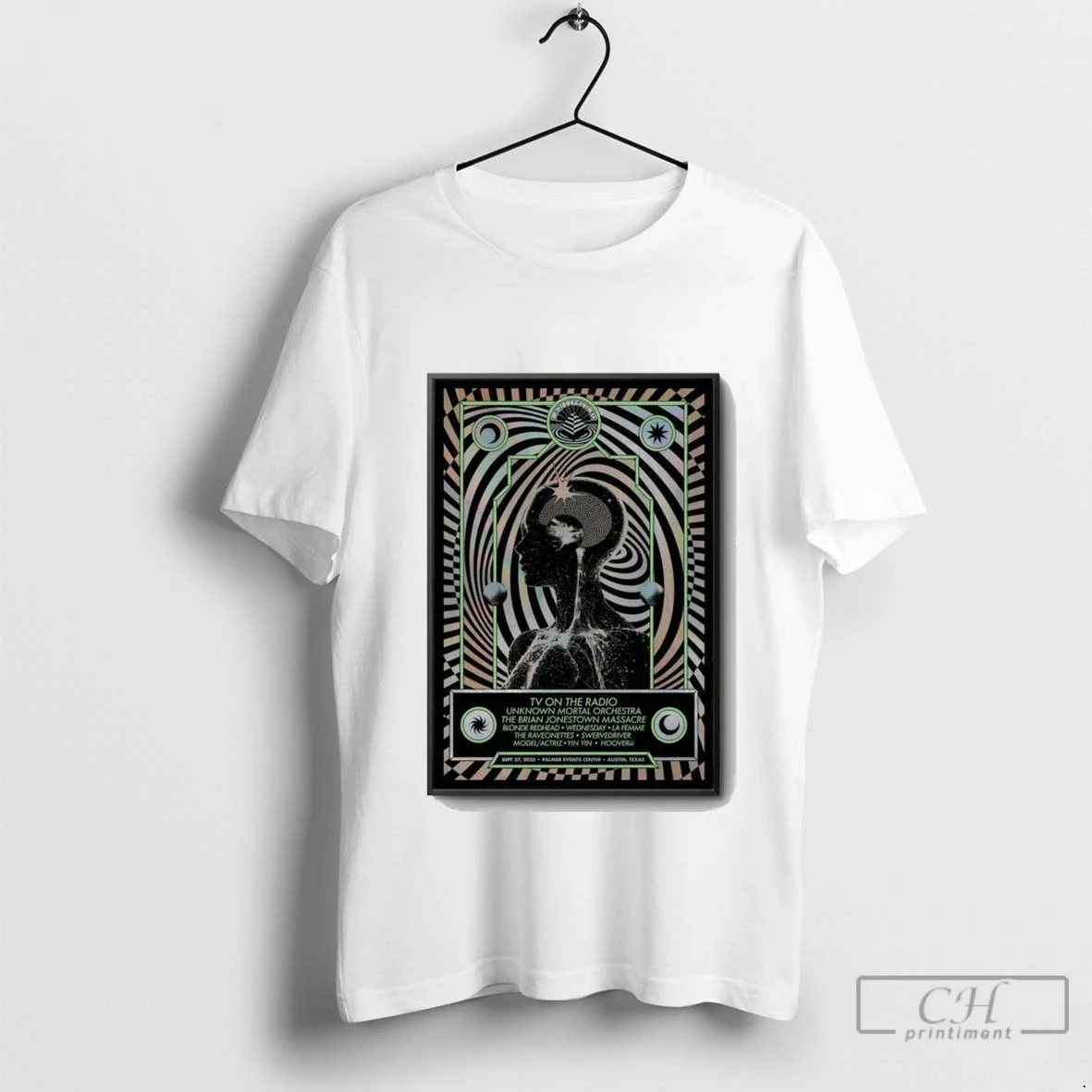 Levitation Psychedelic Rock Festival TShirt Elegant Merch