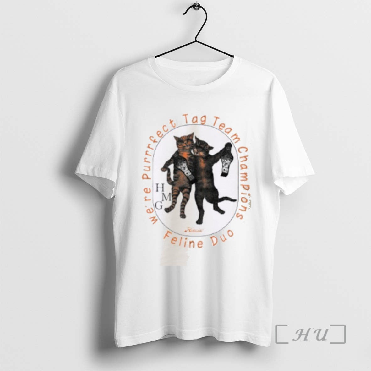 Cats Purrrfact Tag Team Champions Sweatshirt Elegant Merch