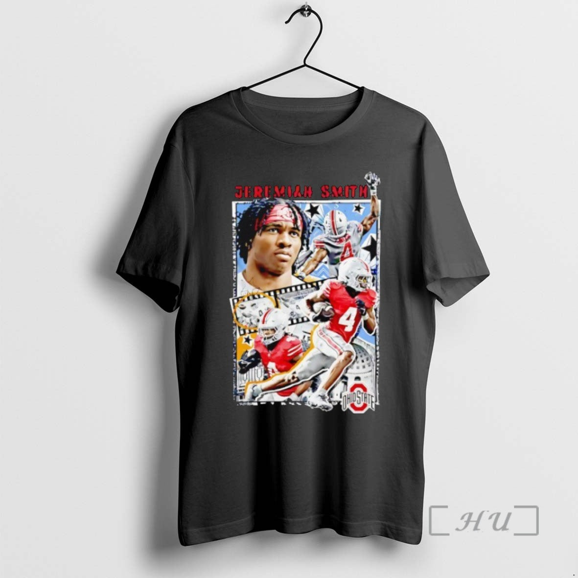 Jeremiah Smith Ohio State Buckeyes Football Tank Top Authentic Art